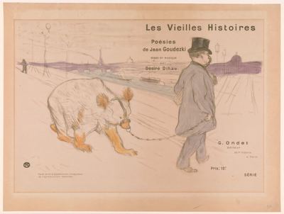 Cover Design for "Les Vieilles Histoires"