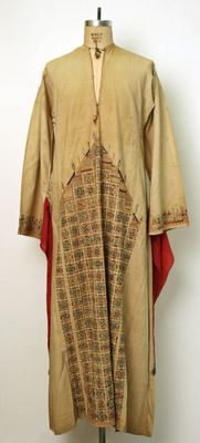Group of Syrian Garments with Festive Dress,  Abaya, Agal Headcord, and Two Headscarfs