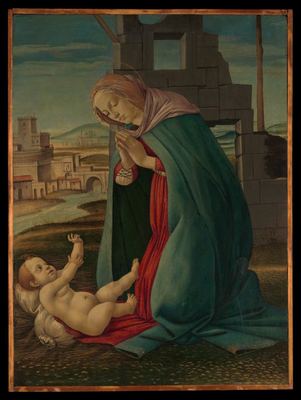 Madonna Adoring the Child