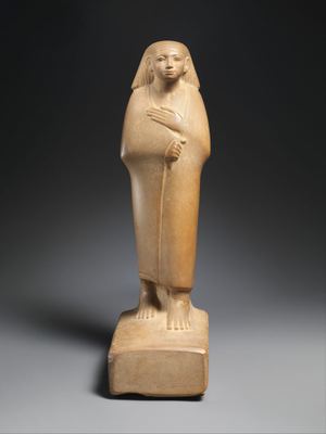 Statuette of a Cloaked Man