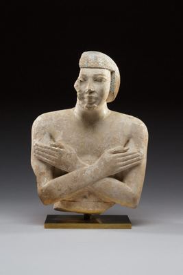 Upper part of a statue of Iqer
